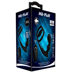 MR PLAY Plug et cockring Qockass 8 x 2.8cm